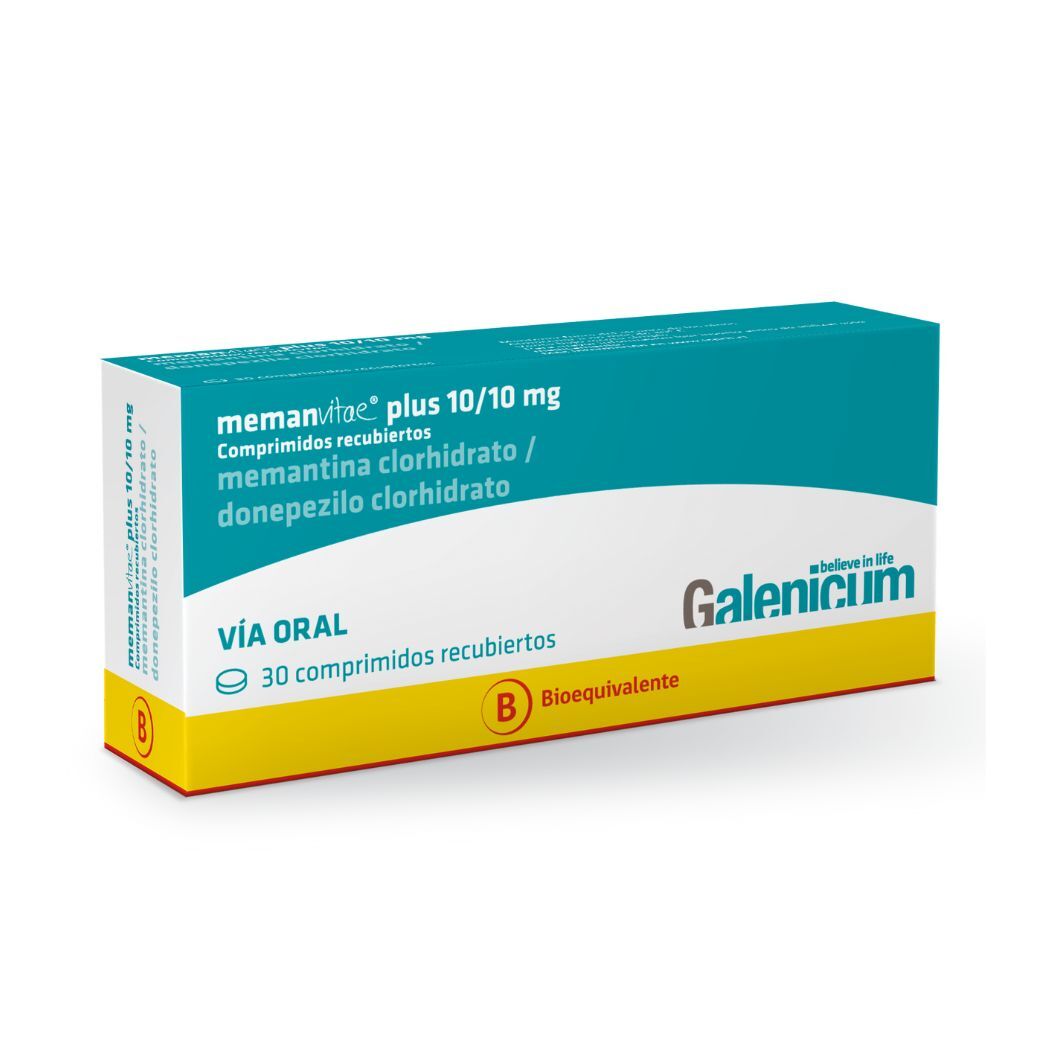 Memanvitae Plus 10/10 mg Comprimidos x 30