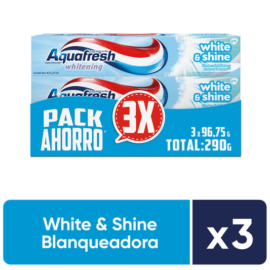 Aquafresh Intense White 2 x 96 Gr (Crema Dental Adulto)