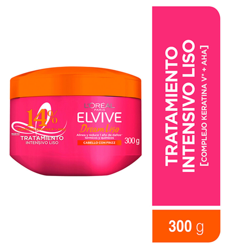 Elvive Dream Liso Mascarilla x 300 ml