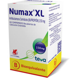 Numax Lp Comprimidos 150 mg x 30 (Anfebutamona (Bupropion))