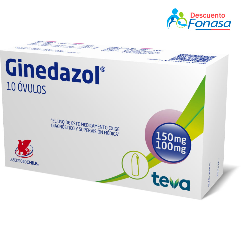 Ginedazol Ovu x 10 (Tinidazol/Miconazol)