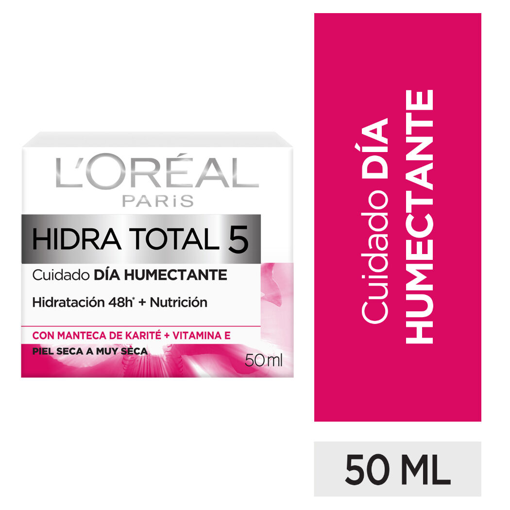 Loreal Crema Dia Hidra Total5 Omega Ceramida x 50 ml (Cuidado Facial)