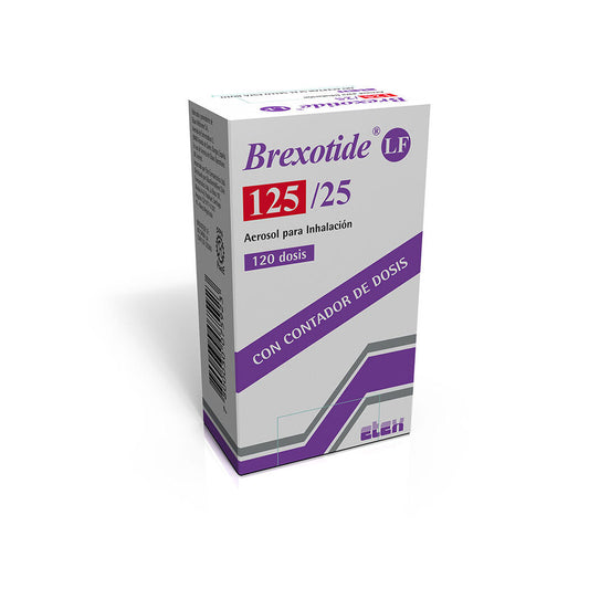 Brexotide Lf Inhbuc 125/25 x 120 Dss (Fluticasona/Salmeterol)