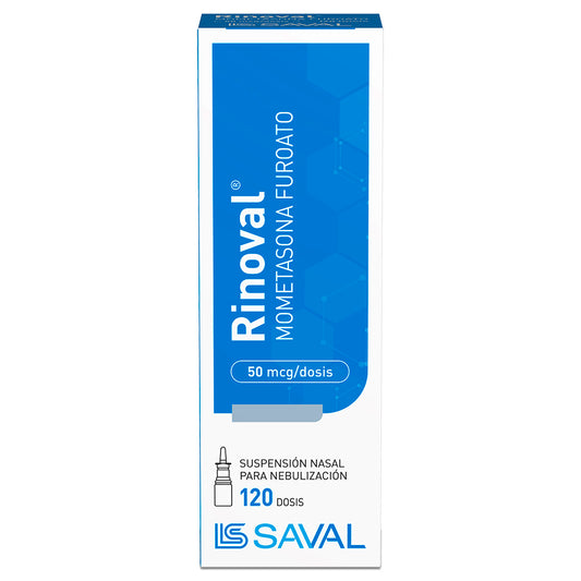 Rinoval Spy Nas 50 mg x 120 Dss (Mometasona)