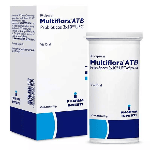 Multiflora Atb Cápsulas x 30
