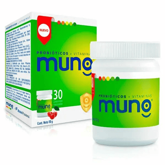 Muno Comprimidos Mas x 30 (Vitaminas Y Suplementos)