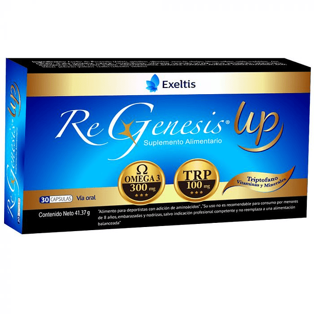 Regenesis Up Cápsulas x 30 (Vitaminas Y Suplementos)