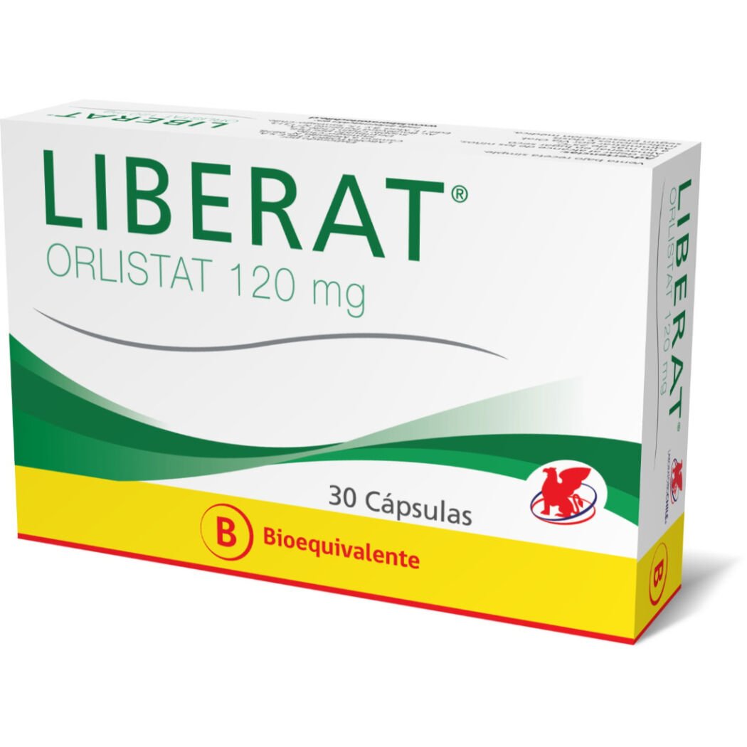 Liberat Cápsulas 120 mg x 30 (Orlistat)