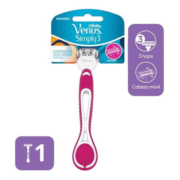 Gillette Simply Venus3 Muj x 4