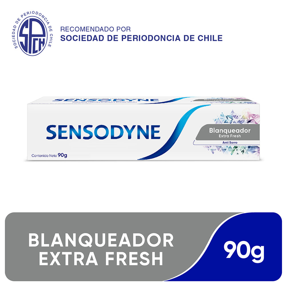 Sensodyne Crema White Fresh x 90 Gr (Crema Dental Adulto)