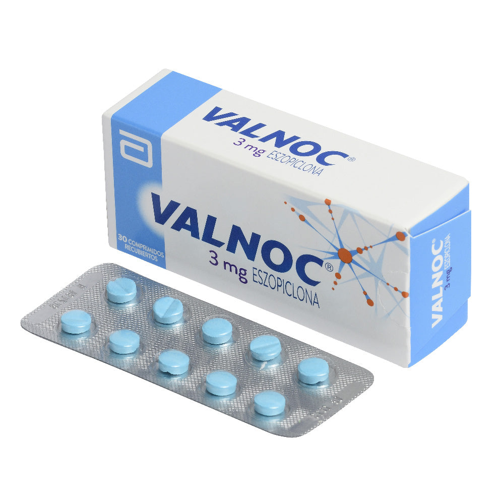 Valnoc Comprimidos 3 mg x 30 (Eszopiclona)