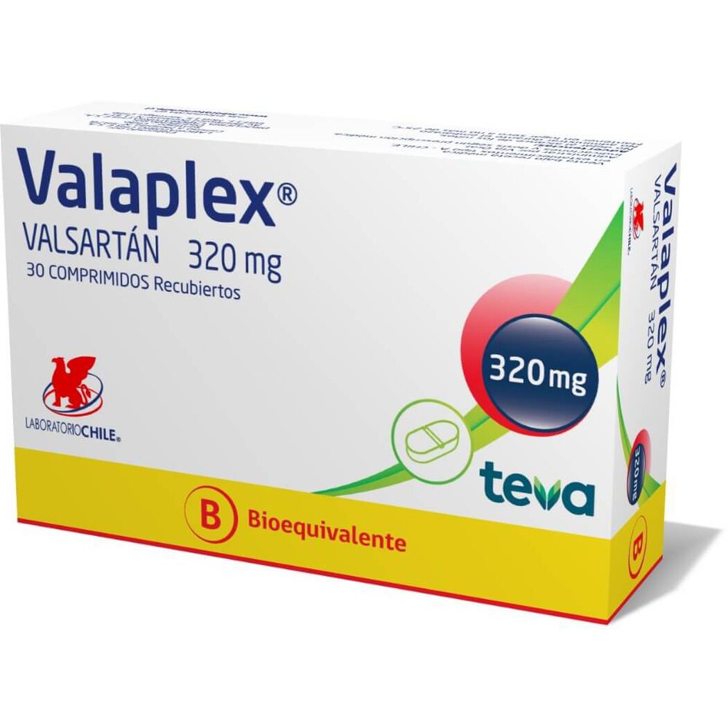 Valaplex Comprimidos 320 mg x 30 (Valsartan)