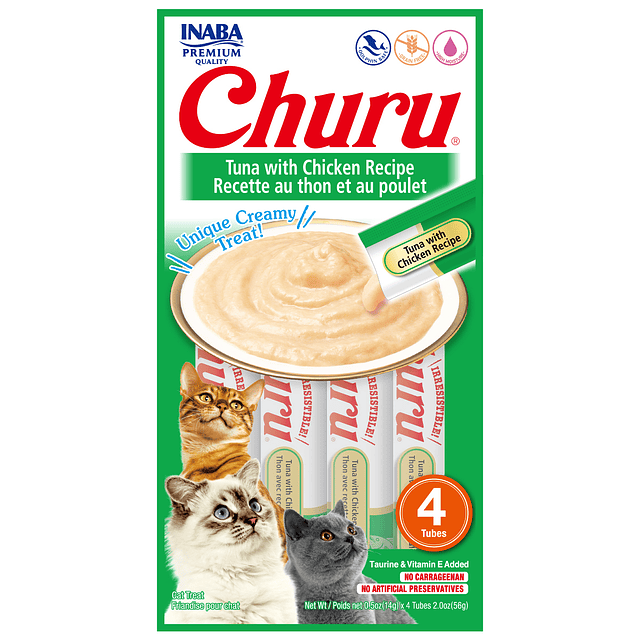Churu Atun Con Pollo x 4 Unidades