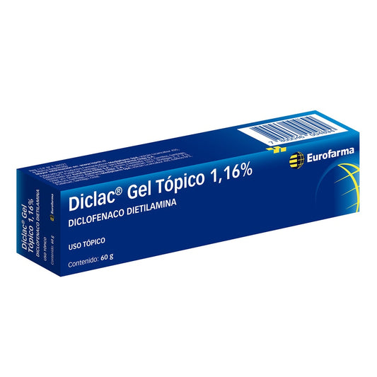 Diclac Gel 1,16% x 60 Gr (Diclofenaco)