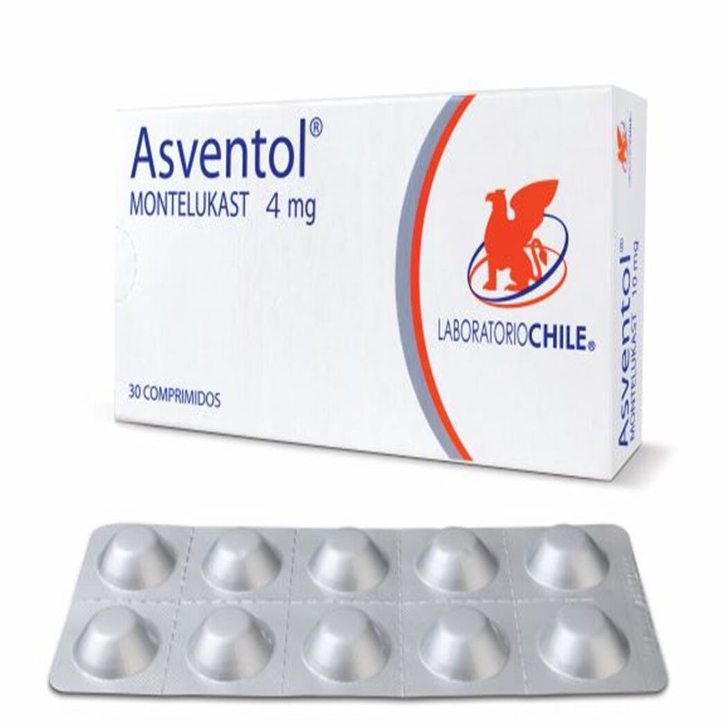 Asventol Comprimidos 4 mg x 30 (Montelukast)