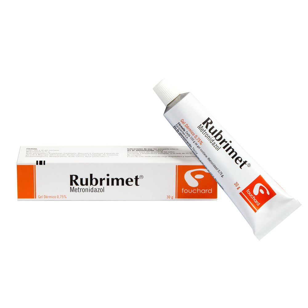 Rubrimet Gel 0,75 % x 30 Gr (Metronidazol)