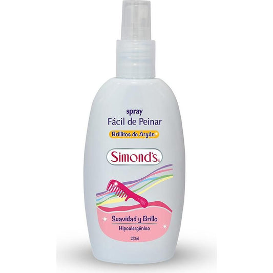 Simonds Facil De Peinar Sp Brillitos De Argan x 210 ml