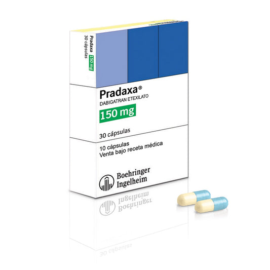 Pradaxa Cápsulas 150 mg x 30 (Dabigatran Etexilato)