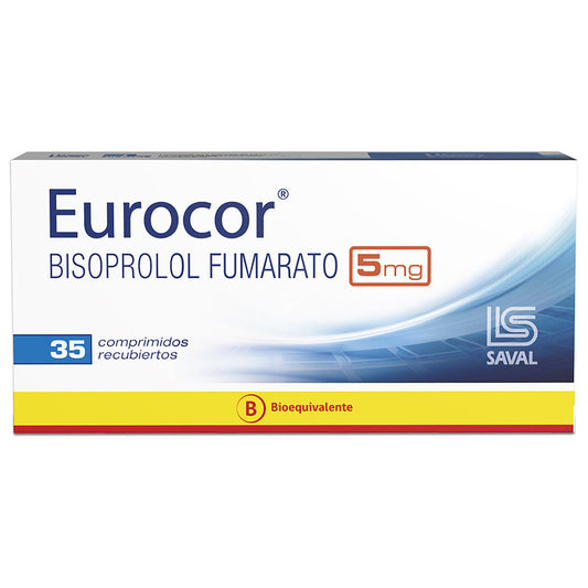 Eurocor Comprimidos 5 mg x 35 (Bisoprolol)