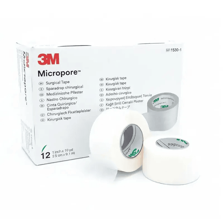 Micropore Piel S/D 5 x 9,1 Metros x 6 Unidades 3M