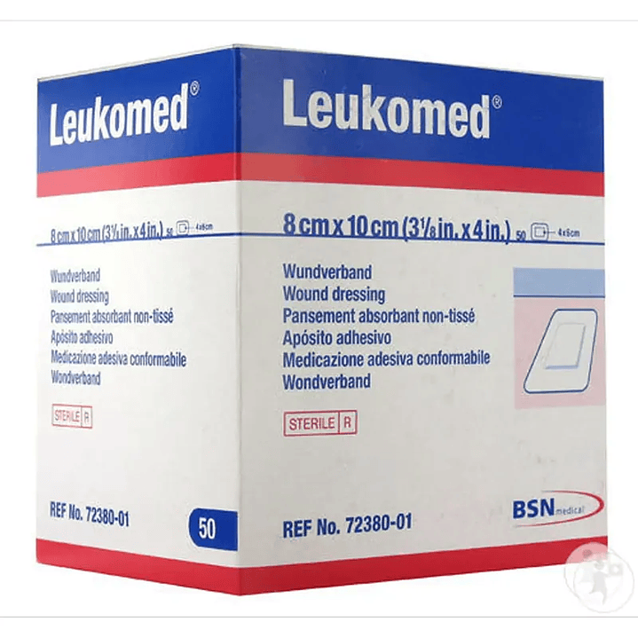 Leukomed T 8 x 10 Cm x 50 Unidades