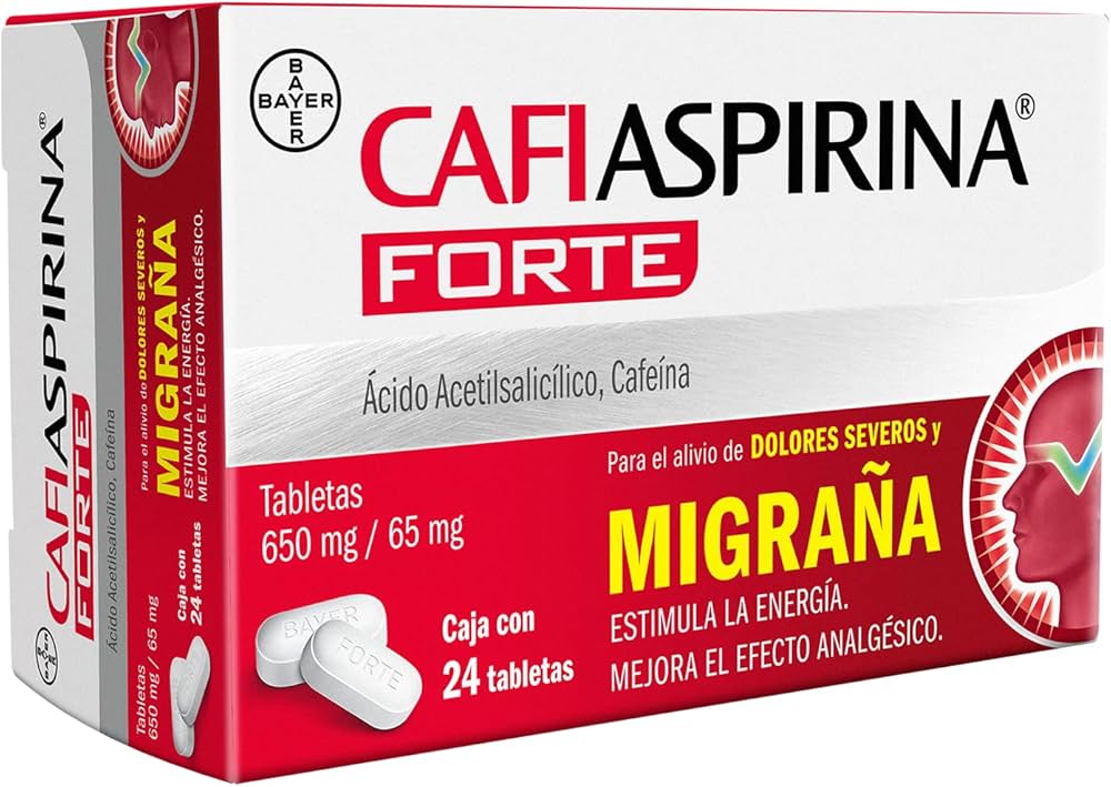 Cafiaspirina Comprimidos x 100 (Acido Acetilsalicilico/Cafeina)