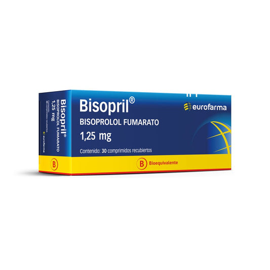 Bisoprolol Comprimidos 1,25 mg x 30 Ascend