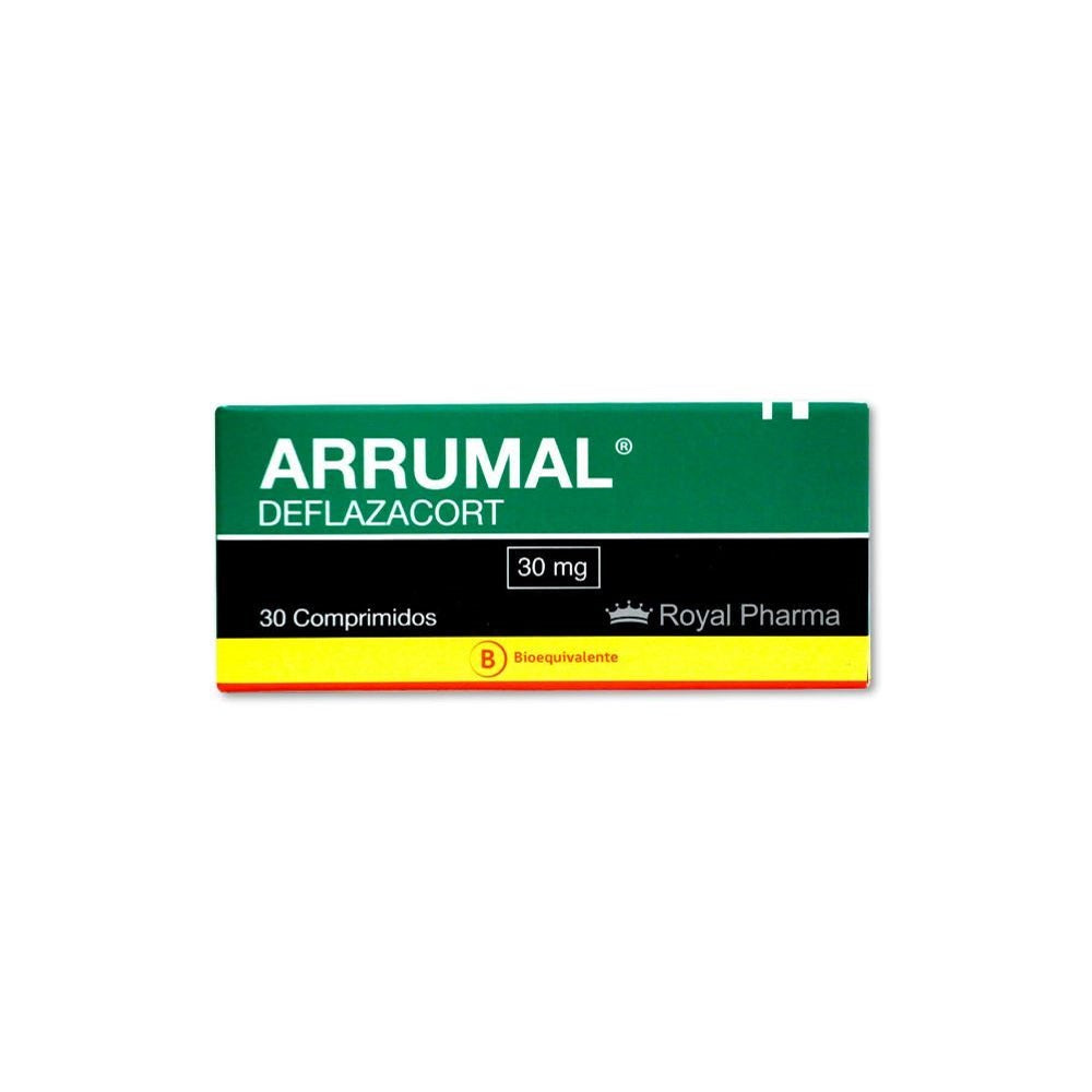 Arrumal Comprimidos 30 mg x 30 (Deflazacort)