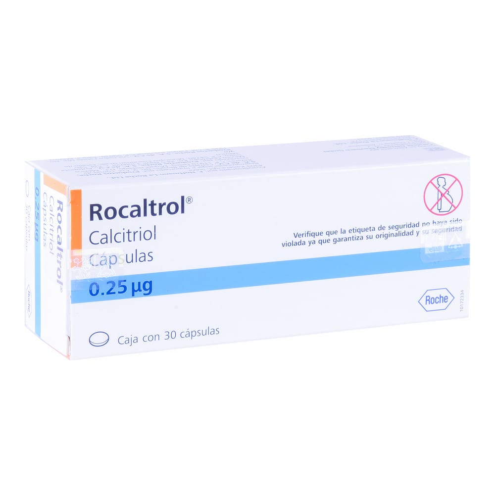 Rocaltrol Cápsulas 0,25 mcg x 30 (Calcitriol)