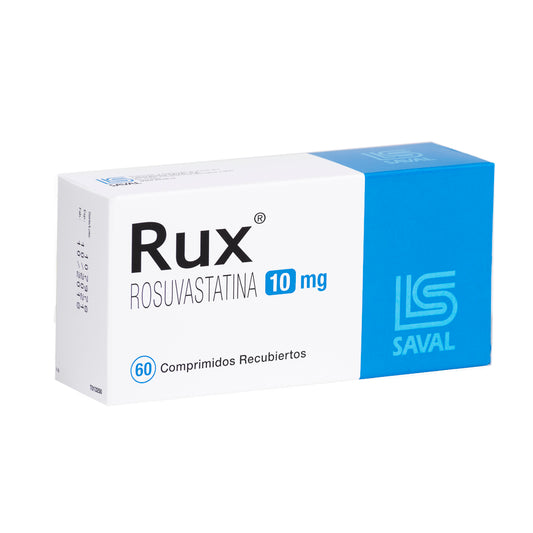 Rux Comprimidos 10 mg x 60 (Rosuvastatina)