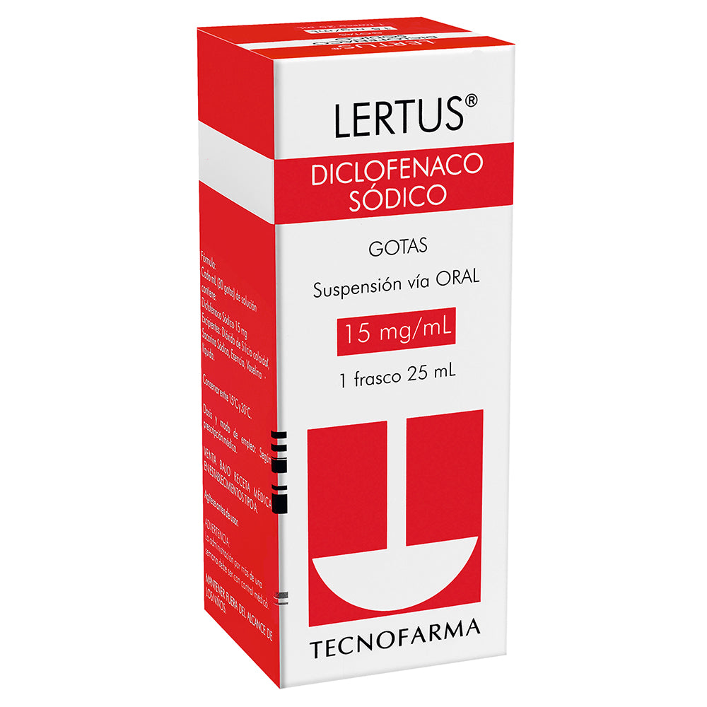 Lertus Gotas 15 mg/ml x 25 ml (Diclofenaco)