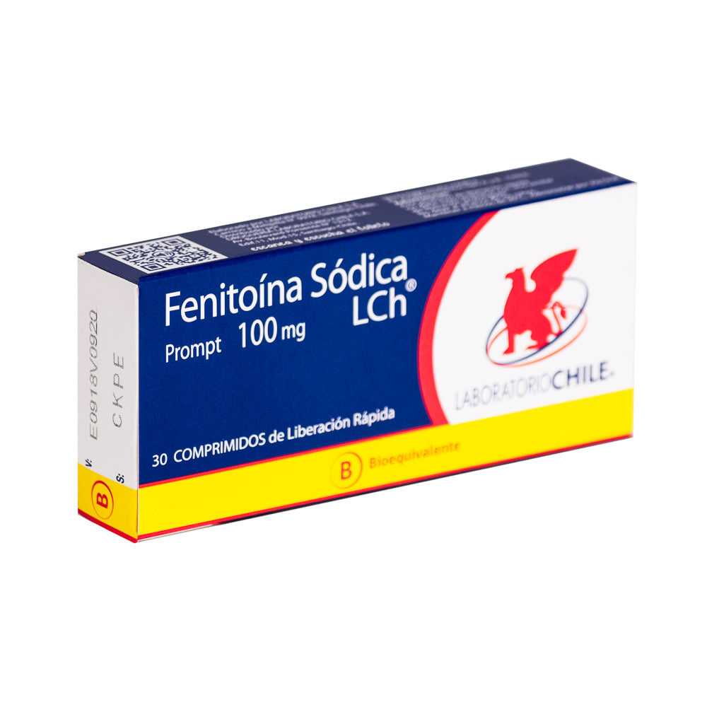 Fenitoina Comprimidos 100 mg x 30 Chile