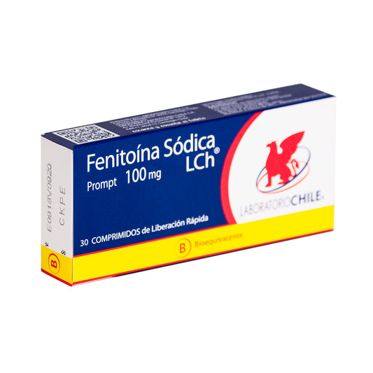 Fenitoina Comprimidos 100 mg x 30 Chile