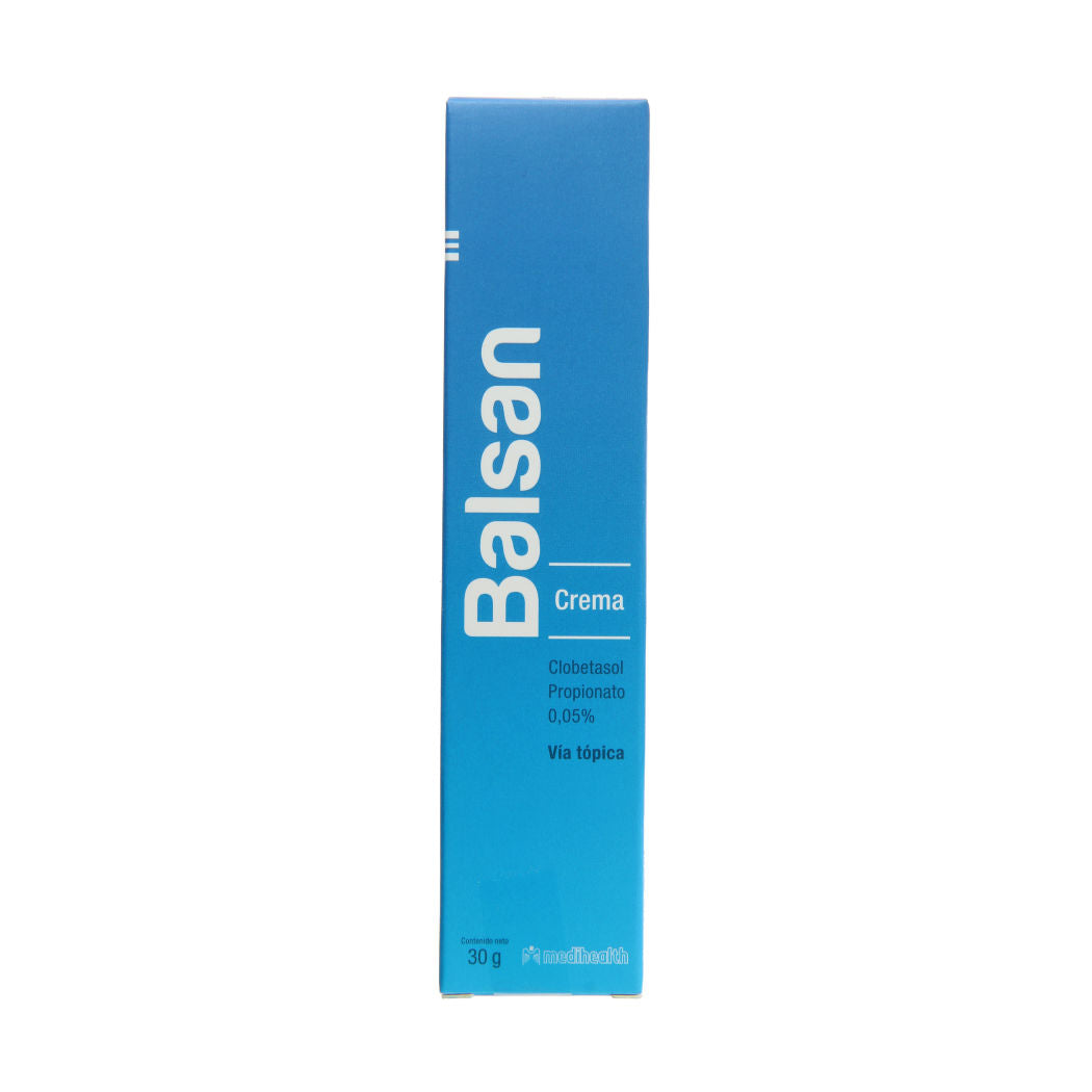 Balsan Crema 0,05 % x 30 Gr (Clobetasol)