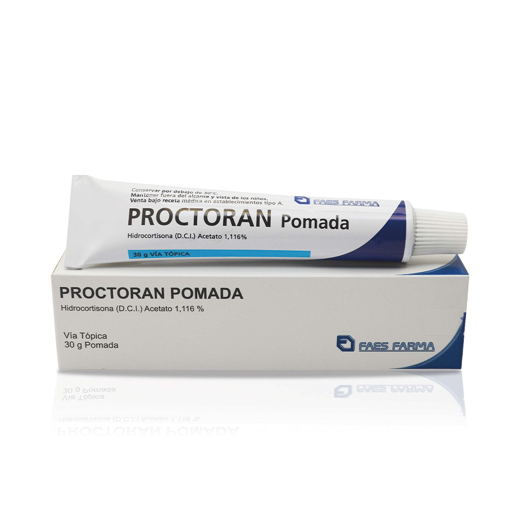 Proctoran Ungüento 1% x 30 Gr (Hidrocortisona)