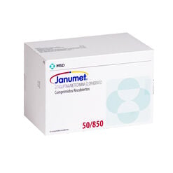 Janumet Comprimidos 50/ 850 mg x 56 (Sitagliptina/Metfomina)