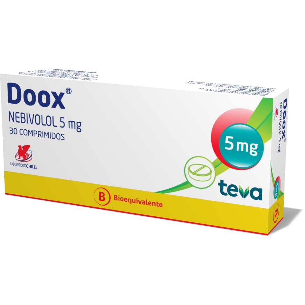 Doox Comprimidos 5 mg x 30 (Nebivolol)