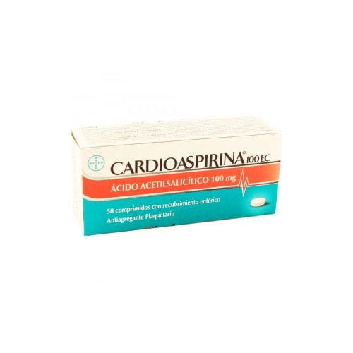 Cardioaspirina Comprimidos 100 mg x 50 (Acido Acetilsalicilico)