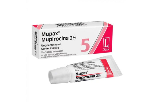 Mupax Ungüento Nas 2% x 5 Gr (Mupirocina)