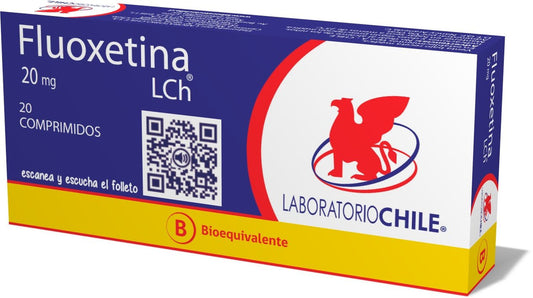 Fluoxetina Comprimidos 20 mg x 20 Chile