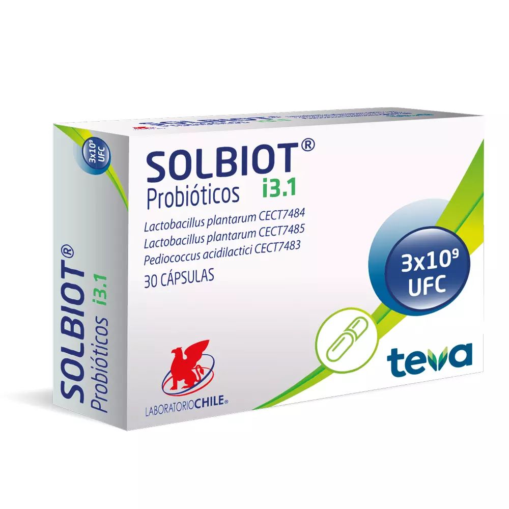 Solbiot Cápsulas x 30 (Lactobacillus)