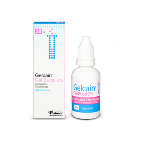 Gelcain Gel Buc x 30 Gr Valma (Lidocaina 2%)
