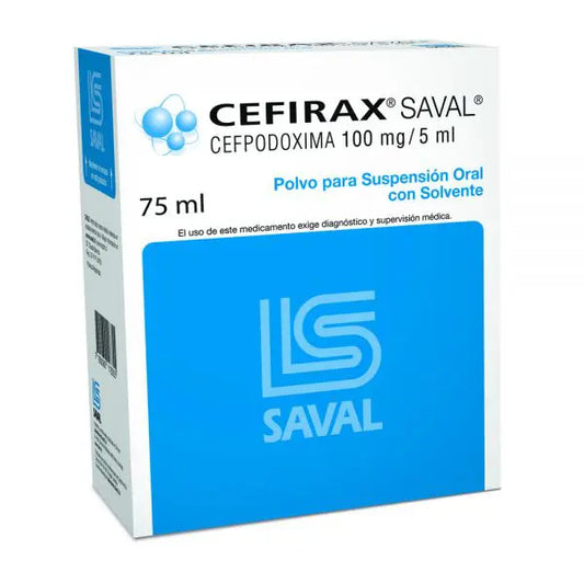 Cefirax Sus 100mg/5ml x 75 ml (Cefpodoxima)