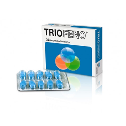 Triofeno Comprimidos x 20 (Pseudoef/Ibuprofeno/Clorfenamina)