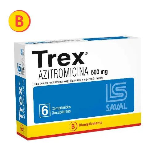 Azitromicina Comprimidos 500 mg x 3 Chile