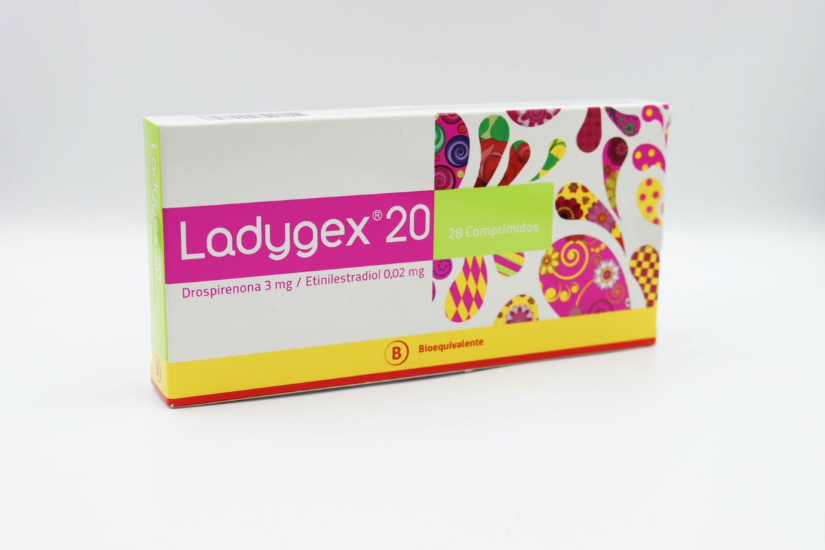 Ladygex 20 Comprimidos x 28 (Drospirenona/Etinilestradiol)