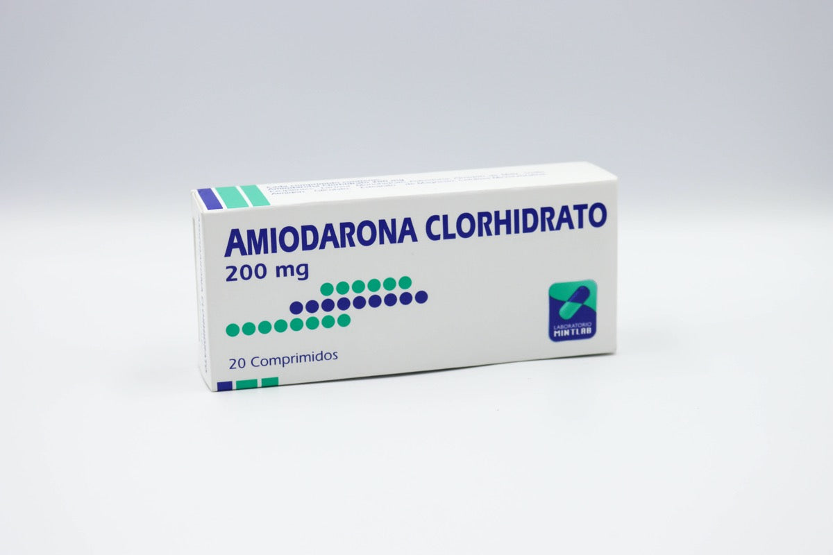 Amiodarona Comprimidos 200 mg x 20 Mint