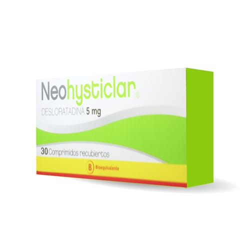 Neohysticlar Comprimidos 5 mg x 30 (Desloratadina)