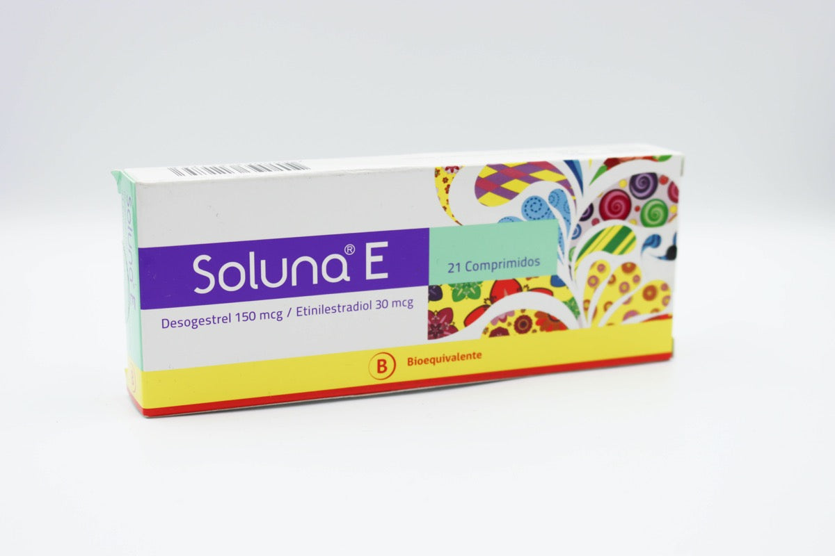 Soluna E Comprimidos x 21 (Desogestrel/Etinilestradiol)