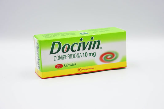 Docivin Cápsulas 10 mg x 30 (Domperidona)